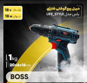 دریل (همزن) شارژی Boss