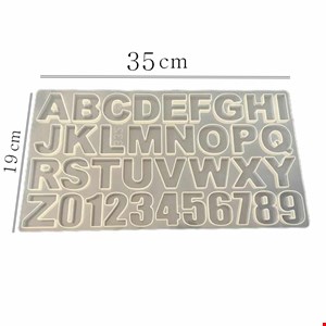 قالب سیلیکونی حروف انگلیسی کد S76